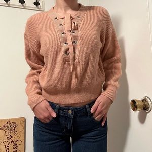 H&M Light Pink Sweater